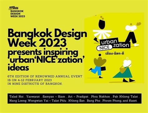  Die Bangkok Design Week – Ein Kaleidoskop kreativer Visionen und zukunftsweisender Ideen